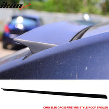 Load image into Gallery viewer, 2004-2008 Chrysler Crossfire 2Dr VRS Unpainted Black Roof Spoiler PUF