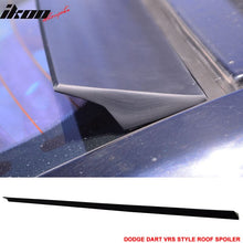 Load image into Gallery viewer, 2013-2016 Dodge Dart 4Dr VRS Style Unpainted Black Roof Spoiler PUF