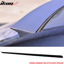 Load image into Gallery viewer, 2008-2014 Dodge Avenger 4Dr VRS Style Unpainted Black Roof Spoiler PUF