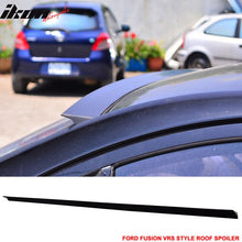 Load image into Gallery viewer, 2010-2012 Ford Fusion 4Dr VRS Style Unpainted Black Roof Spoiler PUF