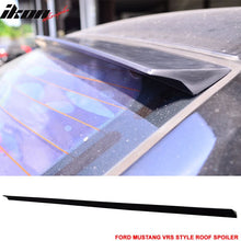 Load image into Gallery viewer, 2005-2009 Ford Mustang 2Dr VRS Style Unpainted Black Roof Spoiler PUF