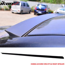 Load image into Gallery viewer, 2008-2012 Honda Accord 8th VRS Style Roof Spoiler Unpainted Black PUF