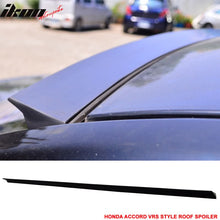 Load image into Gallery viewer, 2008-2012 Honda Accord 8th VRS Style Unpainted Black Roof Spoiler PUF