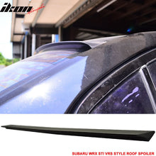 Load image into Gallery viewer, 2015-2021 Subaru WRX VRS Style Rear Roof Spoiler Wing PUF