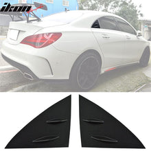 Load image into Gallery viewer, 2014-2019 Benz W117 C117 CLS-Class 4Dr Matte Black Side Window Louvers