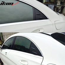 Load image into Gallery viewer, 2014-2019 Benz W117 C117 CLS-Class 4Dr Matte Black Side Window Louvers