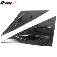 Load image into Gallery viewer, 2017-2023 Tesla Model 3 Front Window Vent Carbon Fiber Louver Cover