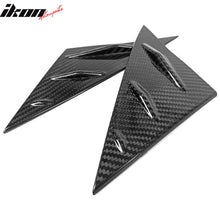 Load image into Gallery viewer, 2017-2023 Tesla Model 3 Front Window Vent Carbon Fiber Louver Cover