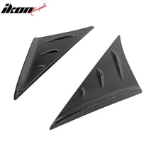 Load image into Gallery viewer, 2019-2025 Toyota GR Supra J29 Painted #D04 Black Side Window Louvers
