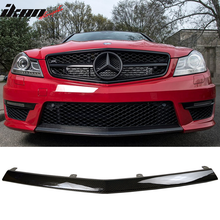 Load image into Gallery viewer, 2012-2014 Benz W204 C-Class C63 AMG Sedan Front Lip Carbon Fiber