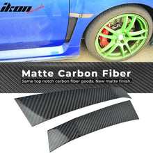 Load image into Gallery viewer, 2015-2021 Subaru WRX STI Fender Insert Overlay Cover Carbon Fiber