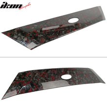 Load image into Gallery viewer, 2018-2020 Ford Focus Hatchback Hood Cover Decor Scoop - Red Forged CF