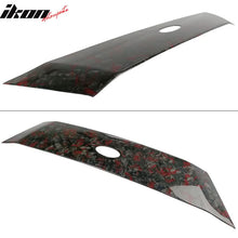 Load image into Gallery viewer, 2018-2020 Ford Focus Hatchback Hood Cover Decor Scoop - Red Forged CF