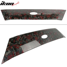 Load image into Gallery viewer, 2018-2020 Ford Focus Hatchback Hood Cover Decor Scoop - Red Forged CF