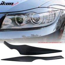 Load image into Gallery viewer, 2006-2011 BMW E90 3 Series Sedan Front Eyelid Eyebrow ABS