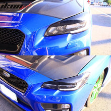 Load image into Gallery viewer, 2015-2021 Subaru WRX STI IKON Style Headlight Eyelid Eyebrow Cover ABS
