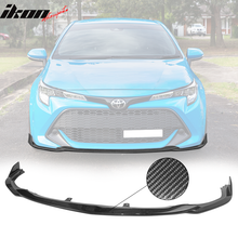Load image into Gallery viewer, 2019-2022 Toyota Corolla E210 Hatchback Carbon fiber Front Lip Spoiler