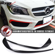 Load image into Gallery viewer, 2014-2018 Benz W117 C117 CLA Class OE Style Front Bumper Splitter ABS