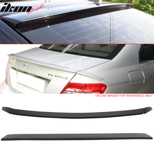 Load image into Gallery viewer, Fits 08-14 Benz W204 B TypeTrunk Spoiler &amp; OE Roof Wing UnABS