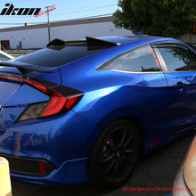 Load image into Gallery viewer, 2016-2020 Honda Civic Coupe V Style Roof Spoiler Wing ABS
