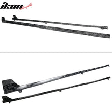 Load image into Gallery viewer, 2017-2023 Tesla Model 3 V Style Side Skirts Panel Forged Carbon Fiber