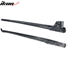 Load image into Gallery viewer, 2017-2023 Tesla Model 3 V Style Side Skirts Panel Forged Carbon Fiber