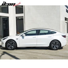 Load image into Gallery viewer, 2017-2023 Tesla Model 3 V Matte Black Side Skirts Extension 6PC PP