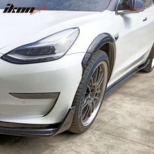 Load image into Gallery viewer, 2017-2023 Tesla Model 3 Side Skirts Extension V Style Gloss Black 6PC