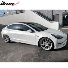 Load image into Gallery viewer, 2017-2023 Tesla Model 3 Side Skirts Extension V Style Gloss Black 6PC