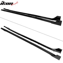 Load image into Gallery viewer, 2017-2023 Tesla Model 3 Side Skirts Extension V Style Gloss Black 6PC
