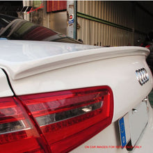 Load image into Gallery viewer, 2012-2014 Audi A6 C7 Sedan 4Dr D Style Painted ABS Trunk Spoiler Wing