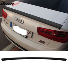 Load image into Gallery viewer, 2012-2014 Audi A6 Sedan DTO Style Unpainted Rear Trunk Spoiler Lip ABS