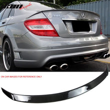 Load image into Gallery viewer, 2008-2014 Benz C-Class W204 Sedan B Style Carbon Fiber CF Trunk Spoile