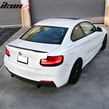 Load image into Gallery viewer, 2014-2021Â BMW F22 High Kick P Style Trunk Spoiler Wing Unpainted ABS