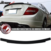 Load image into Gallery viewer, 2008-2014 Mercedes Benz C-Class W204 V Style Trunk Spoiler - ABS
