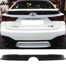 Load image into Gallery viewer, 2014-2020 Lexus IS250 IS300 IS350 F Sport Rear Trunk Spoiler Wing ABS