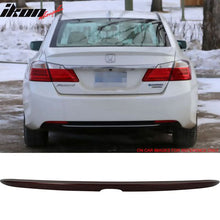 Load image into Gallery viewer, 2013-2017 Honda Accord OEM Style #R548P Red Rear Trunk Spoiler ABS