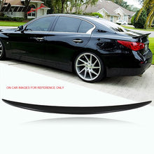 Load image into Gallery viewer, 2014-2024 Infiniti Q50 Sedan Ikon Style Trunk Spoiler ABS