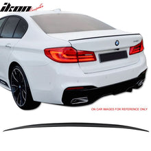 Load image into Gallery viewer, 2017-2023 BMW 5 Series G30 Sedan M5 P Style Trunk Spoiler Wing ABS