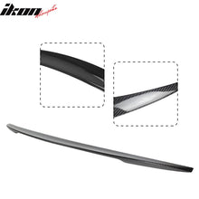 Load image into Gallery viewer, 2014-2022 Infiniti Q50 Sedan 4Dr P Style Carbon Fiber CF Trunk Spoiler