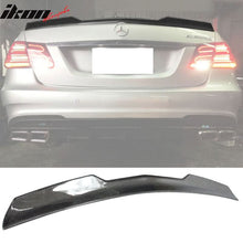 Load image into Gallery viewer, 2010-2016 Benz E Class W212 Sedan V Style Carbon Fiber Trunk Spoiler
