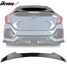 Load image into Gallery viewer, 2017-2021 Honda Civic 5Dr Hatchback V Style Trunk Spoiler ABS
