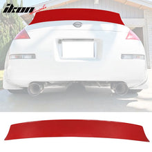 Load image into Gallery viewer, 2003-2008 Nissan 350Z Fairlady V Style Painted Red Trunk Spoiler ABS