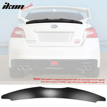 Load image into Gallery viewer, 2015-2021 Subaru WRX STI 4DR Rear Trunk Spoiler Wing ABS