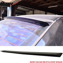 Load image into Gallery viewer, 2003-2007 Infiniti G35 G45 2Dr V35 VRS Unpainted Roof Spoiler PUF