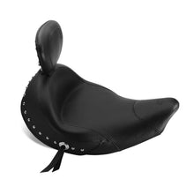 Load image into Gallery viewer, Mustang 14-21 Indian Chieftain,Chief Cl,Dark Horse,Spfld,Vint Standard Solo Seat w/Studs - Black
