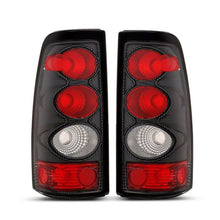 Load image into Gallery viewer, Raxiom 03-06 Chevrolet Silverado 1500 Fleetside Axial Series Tail Lights-CarbonFiber-Rd/Clear Lens