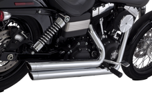 Load image into Gallery viewer, Vance &amp; Hines HD Dyna 06-09 Bigshots Staggered Chrome Full System Exhaust