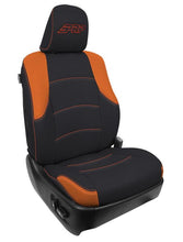 Load image into Gallery viewer, PRP 11-24 Toyota 4Runner Front Seat Covers (Pair) - Black/Orange