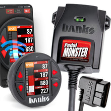 Load image into Gallery viewer, Banks Power Pedal Monster Kit Molex MX64 6-Way CONFIG 2 PM-03 w/iDash Pro 06-07 Chevy 2500/3500